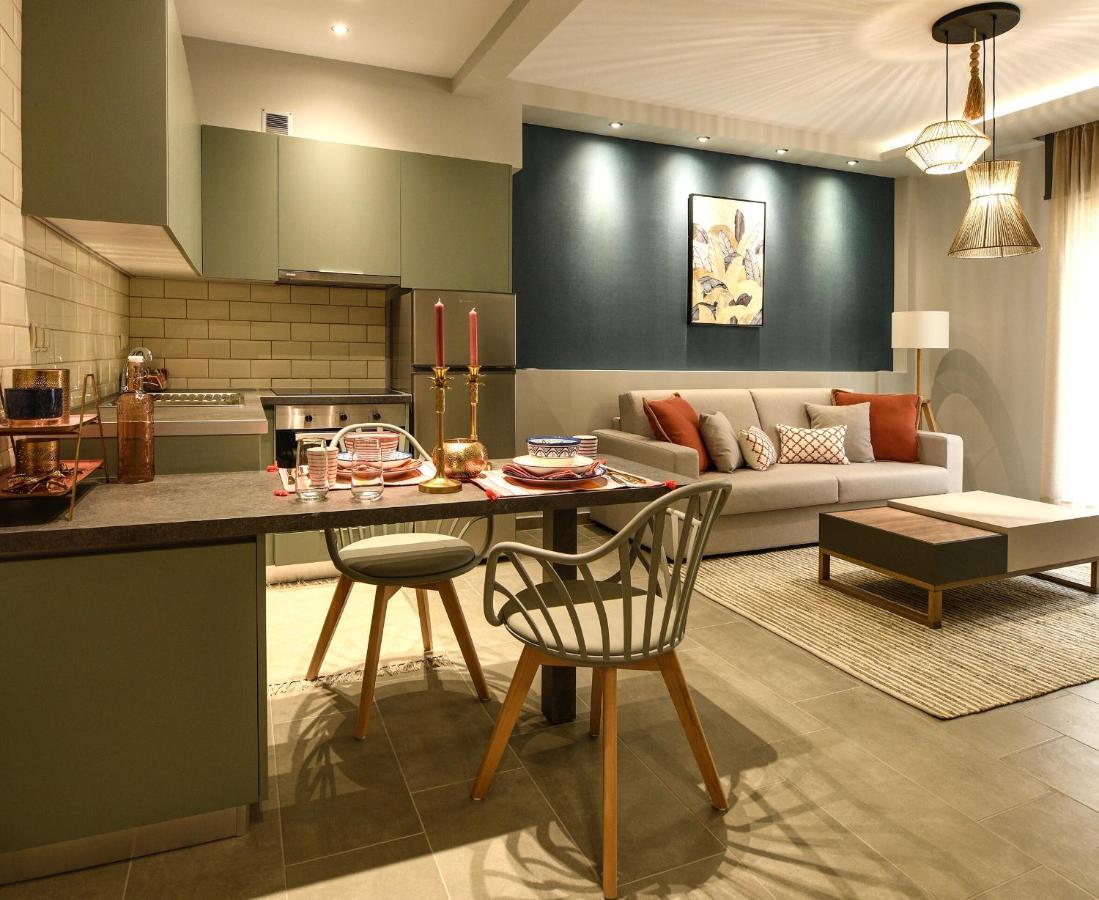 Sunny Luxury Suite Grey Kavala Bagian luar foto