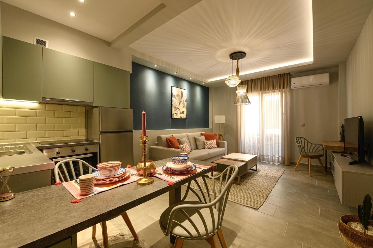 Sunny Luxury Suite Grey Kavala Bagian luar foto