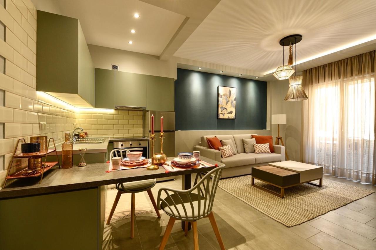 Sunny Luxury Suite Grey Kavala Bagian luar foto
